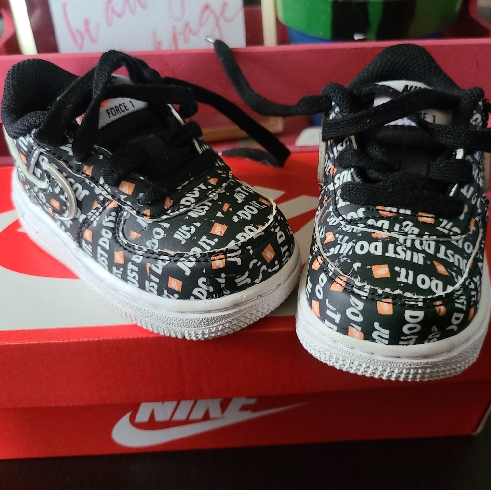 Nike Jordan Air Force Ones "Have a Nike Day"
